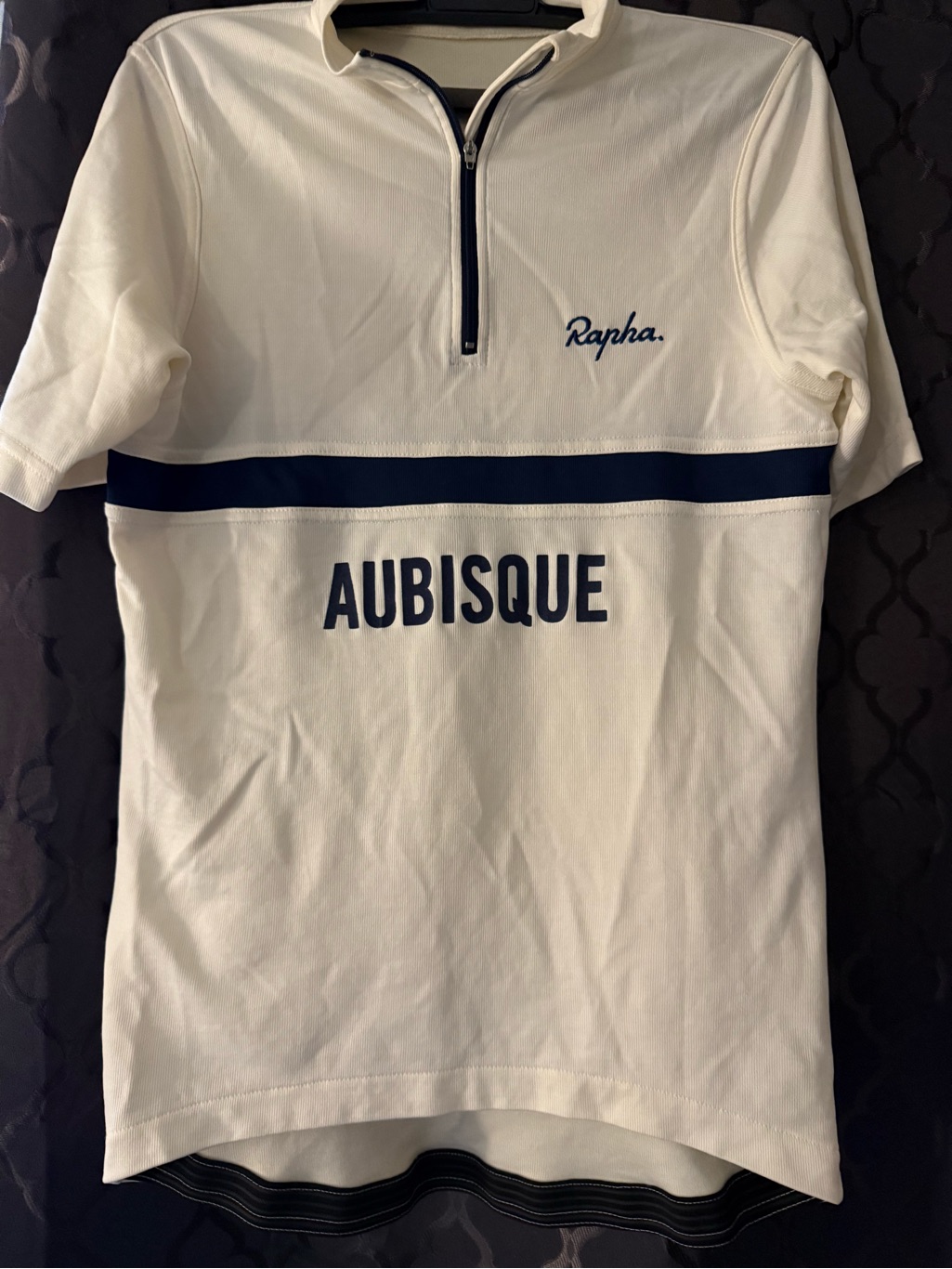 Rapha Jersey Mens Merino Wool Blend Aubisque Short Sleeve Cycle Shirt Jersey M